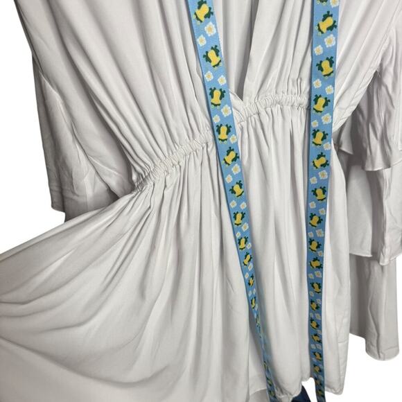 AU JOUR LE JOUR  WHITE DRESS SZ 38 (US 2-4) - Picture 6 of 13